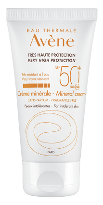 Сонцезахисний крем мінеральний SPF50+