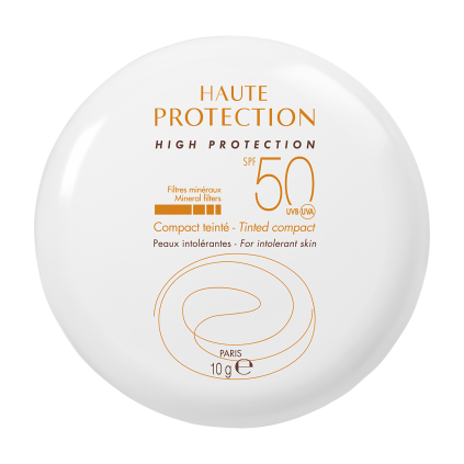 Сонцезахисний Компакт SPF50+ бежевий